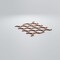 Ekena Millwork Medium Westmore Decorative Fretwork Wood Wall Panels, Walnut, 10 1/4"W x 15 3/8"H x 3/8"T WALW16X16X0375WSTWA - alternate 6